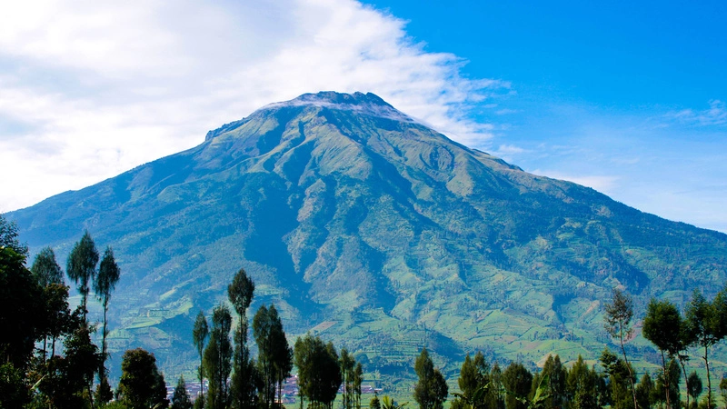 gunung kembar sindoro sumbing